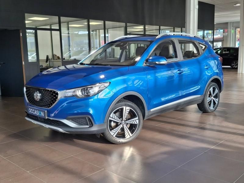 Théobald Occasion MG ZS SUV électrique bleu